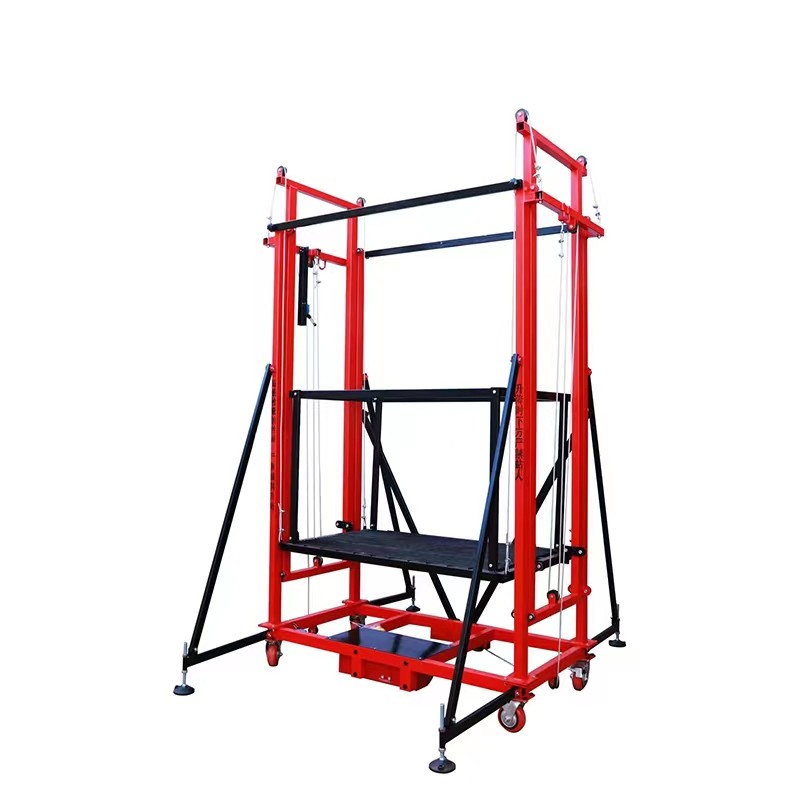 Household Using 0.3t Scaffold Lift With Electric Power Source